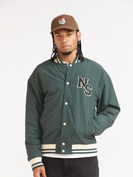 CAMPERA COLLAGE VERDE