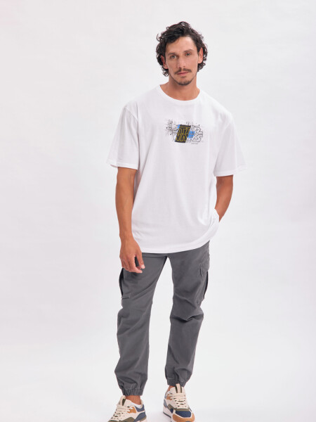 Remera oversize Star Wars Blanco