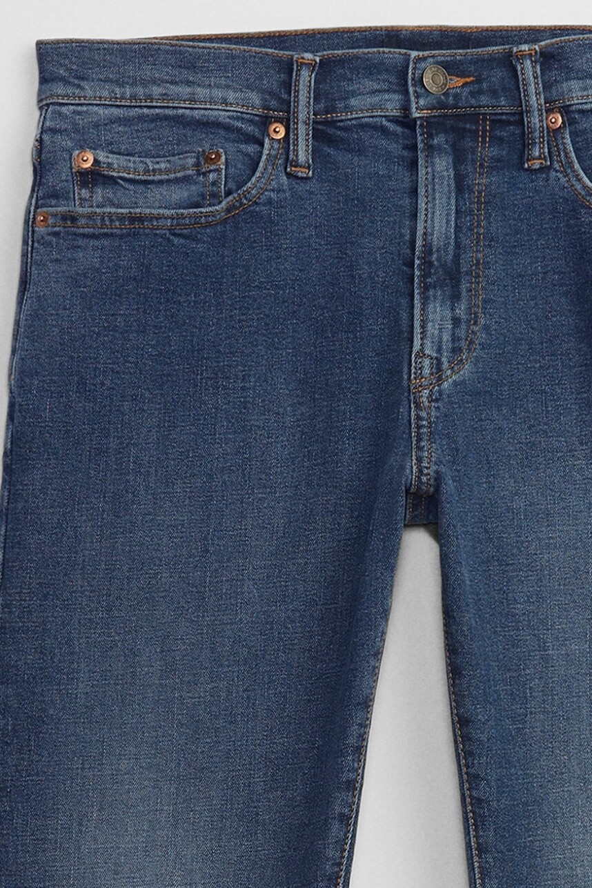 Jean Slim Taper Hombre Medium Indigo