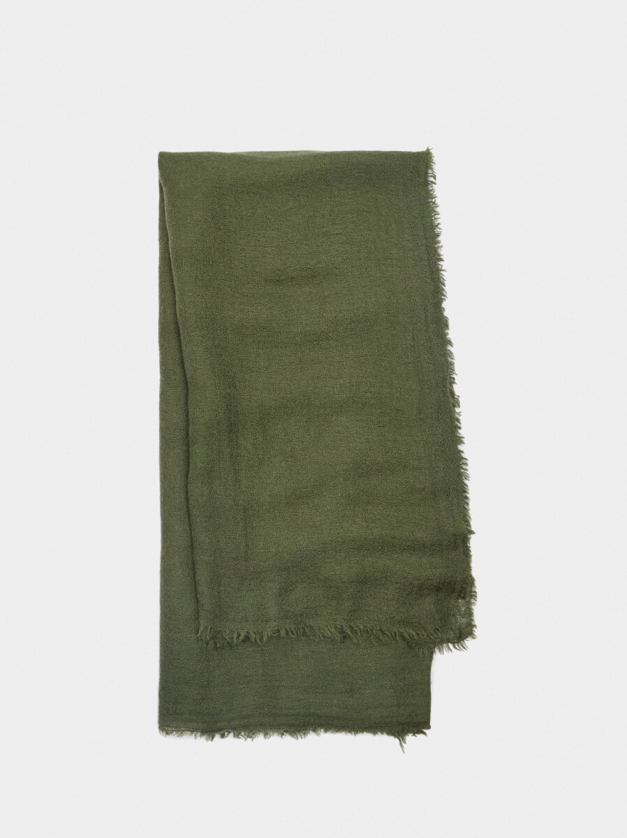 Pashmina De Lana - verde 