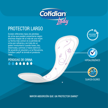 Protector Largo Cotidian Lady X26 Protector Largo Cotidian Lady X26