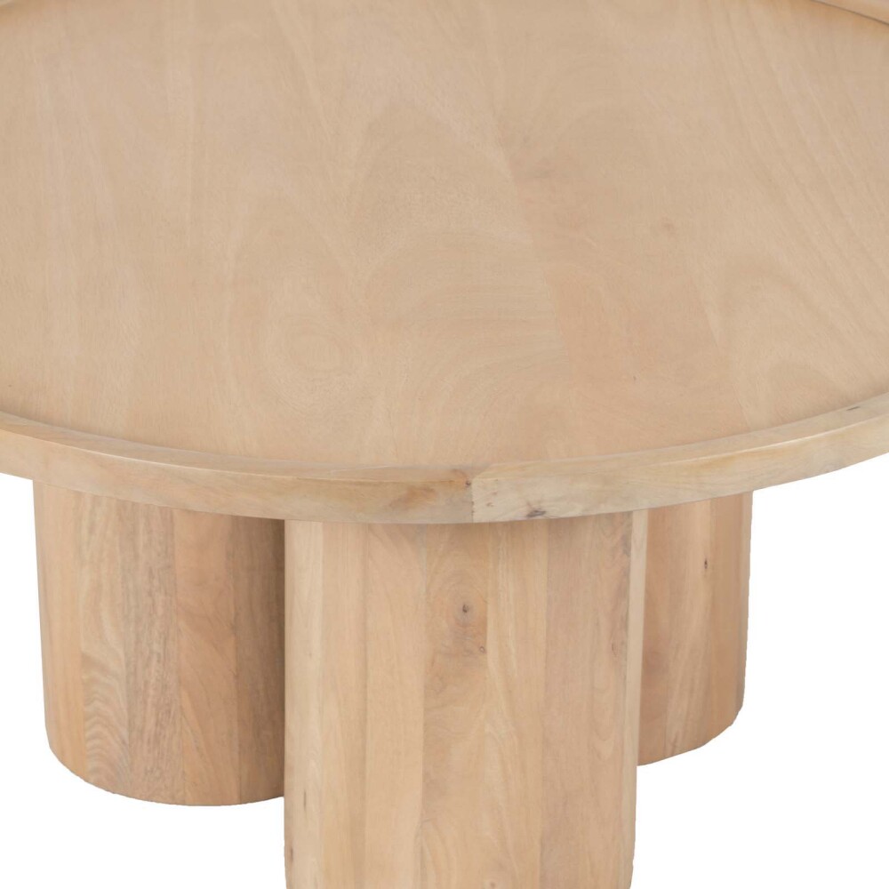 MESA RATONA MDF-Y-MADERA NATURAL-BEIGE CYLINDER NATURAL