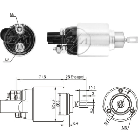 AUTOMATICO DE ARRANQUE VOLKSWAGEN 12v AUDI A3 TT - VW CADDY GOLF POLO BOSCH ZM AUTOMATICO DE ARRANQUE VOLKSWAGEN 12v AUDI A3 TT - VW CADDY GOLF POLO BOSCH ZM