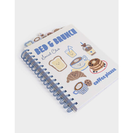Anotadores Cuadernos y Memos Blanco Crema