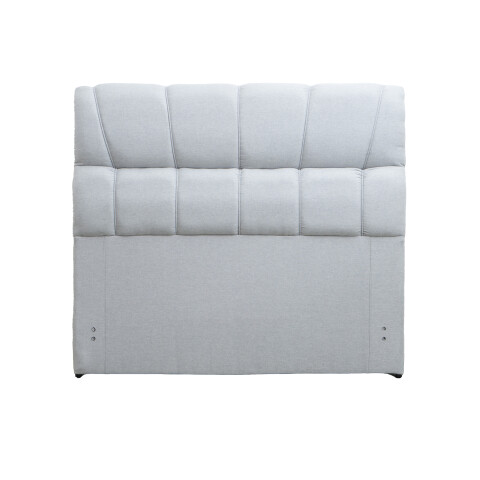 HELLEN- RESPALDO 2 PLAZAS TELA GRIS 140CM LARA HELLEN- RESPALDO 2 PLAZAS TELA GRIS 140CM LARA