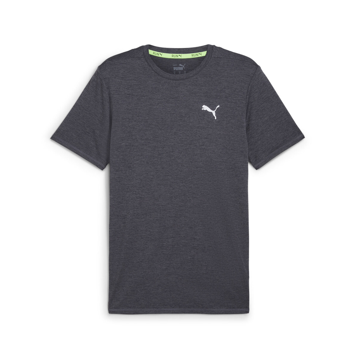 REMERA RUN FAVORITE HEATHER SS TEE M - Dark Grey 