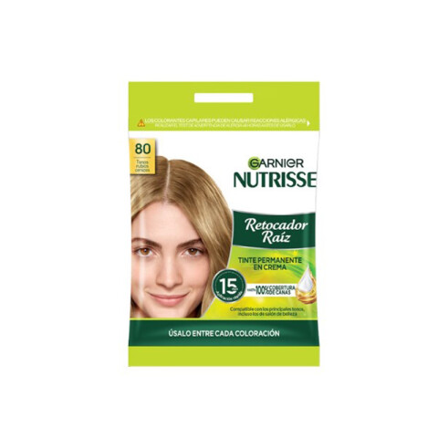Garnier Nutrisse retoque de raíz Tono 80 Rubio cenizos