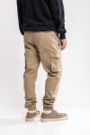 Pantalón de gabardina Pontevedra Beige