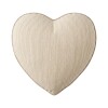COJIN BEIGE DIS CORAZON 45CM Unica
