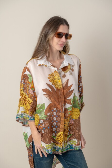 CAMISA SOLARIA Bronce