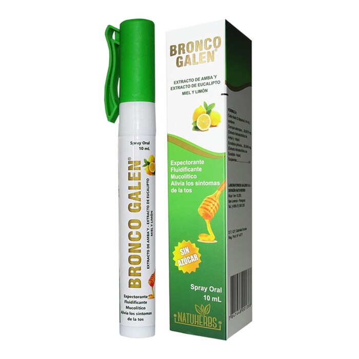 BRONCOGALEN SPRAY BUCAL CJ X 10 ML. única
