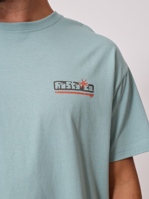 T-SHIRT BOBLU RUSTY Verde