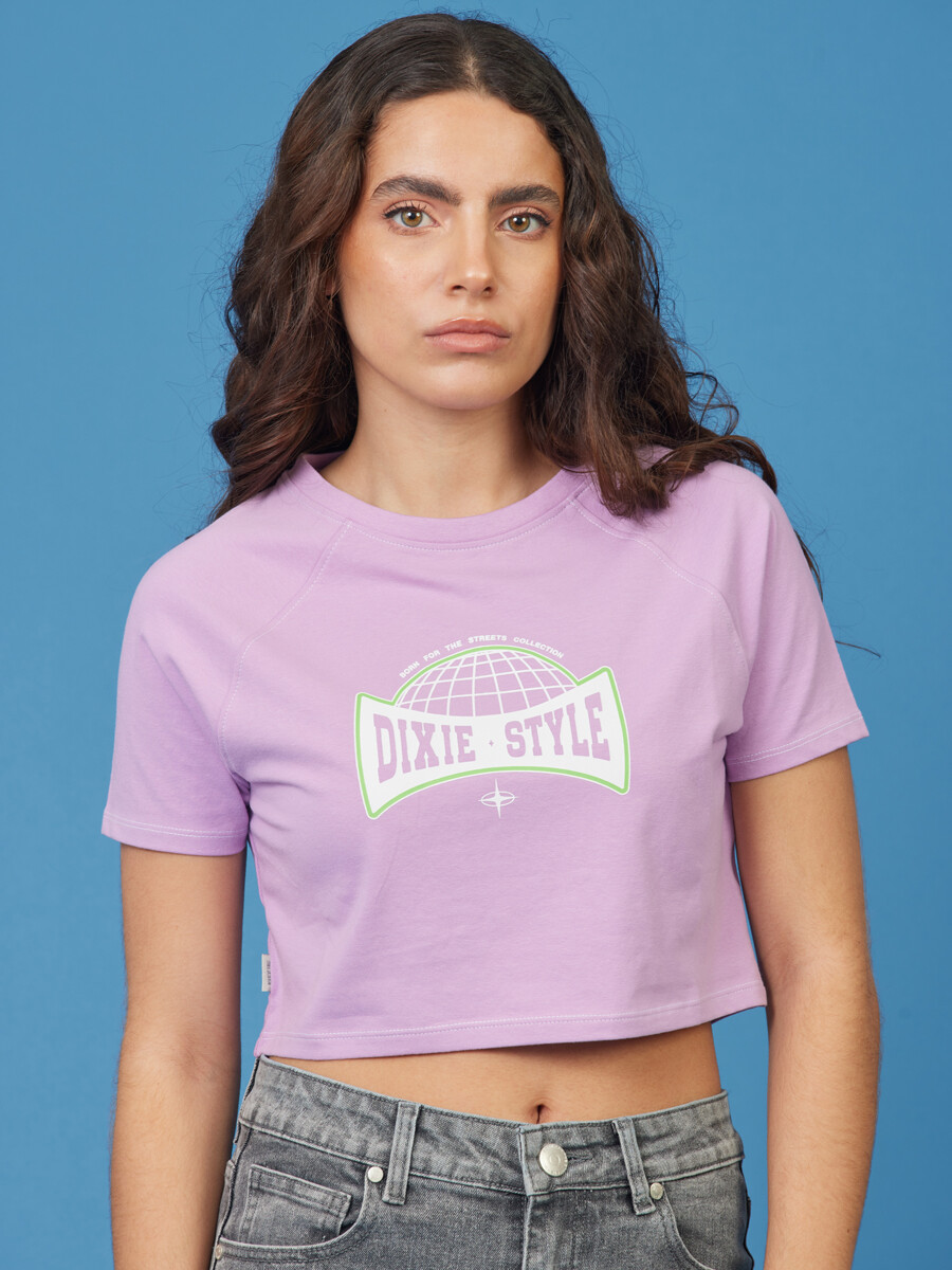 T-SHIRT CALLIE DIXIE Lila