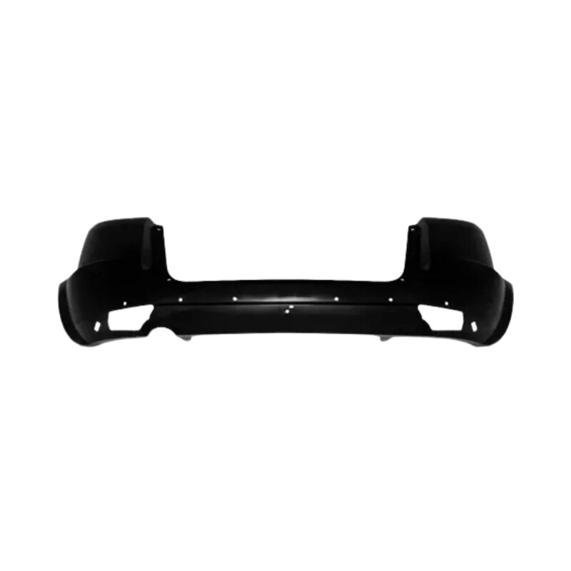 PARAGOLPE TRASERO NEGRO LISO Paragolpe Trasero Negro Liso