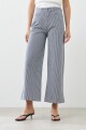 Pantalón de jean rayado crudo