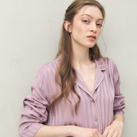 CAMISA LIRIO Lila Grisáceo