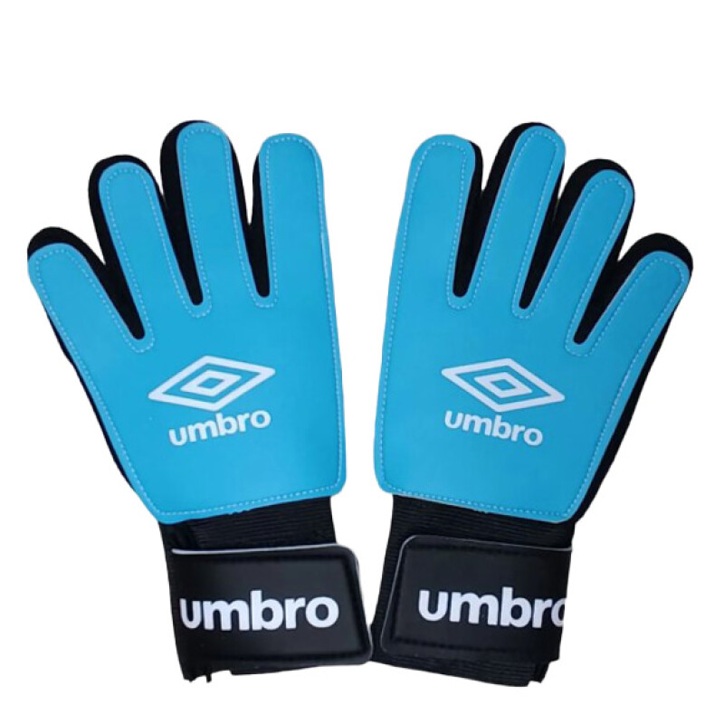 Guantes de Hombre Umbro Golero Adulto Verde Agua - Blanco - Negro