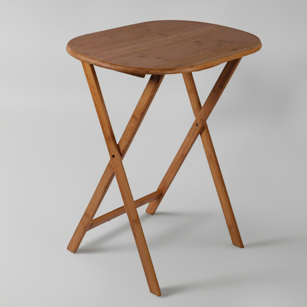 Mesa plegable Oval - Bamboo Mesa plegable Oval - Bamboo