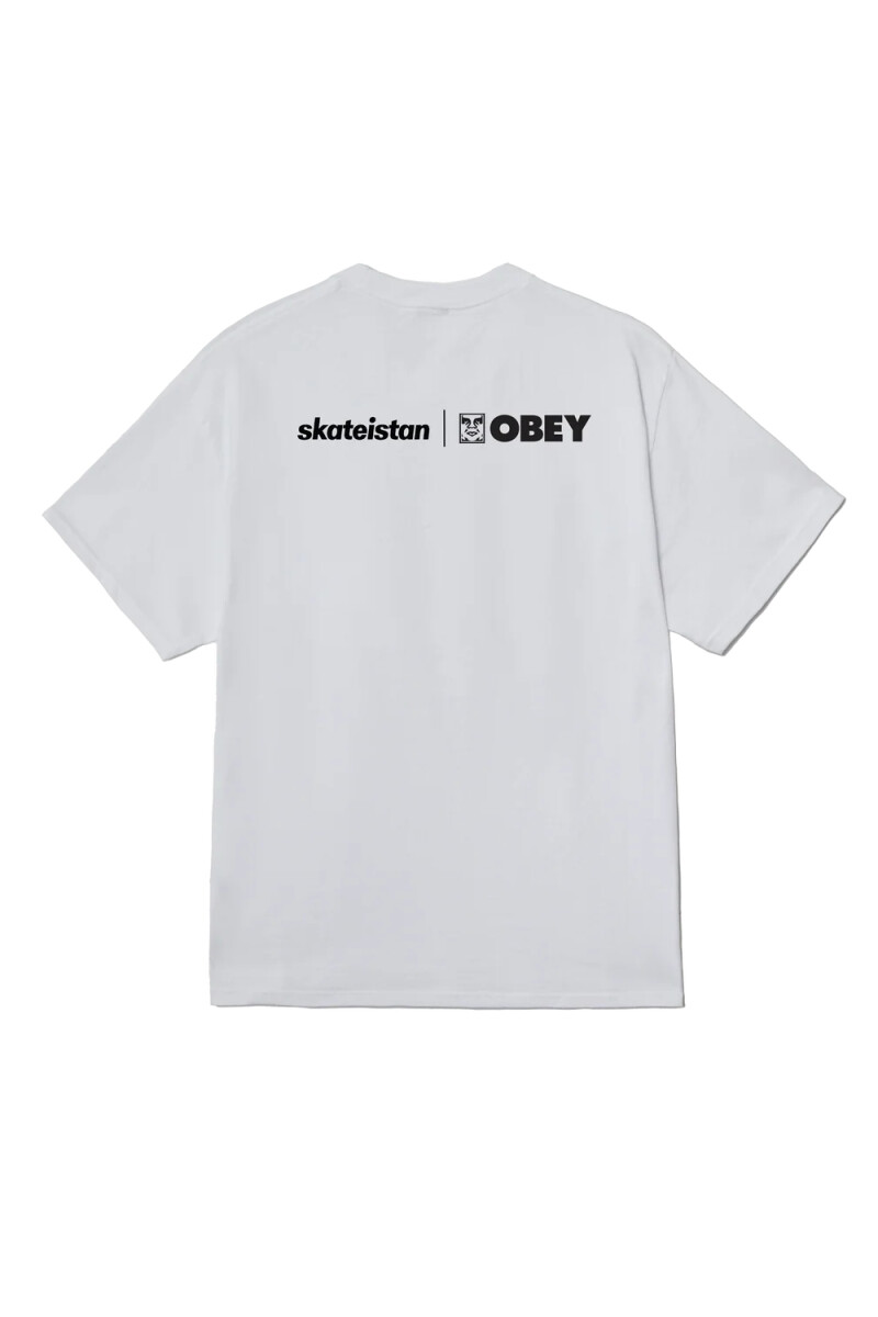 SKATEISTAN / OBEY PHOTO Blanco