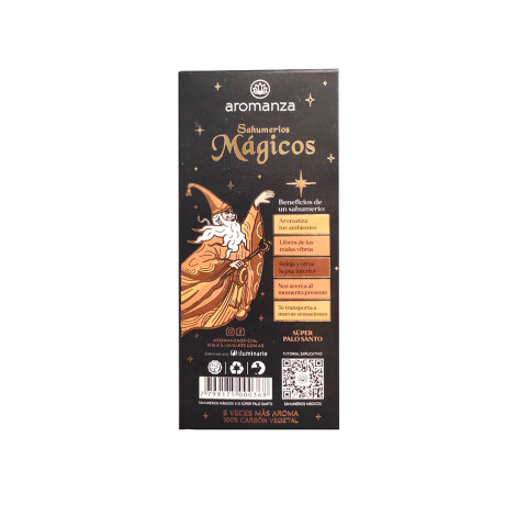 Incienso Linea Sahumerios Mágicos Aromanza Super Palo Santo