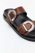 SANDALIA BUCKY Chocolate