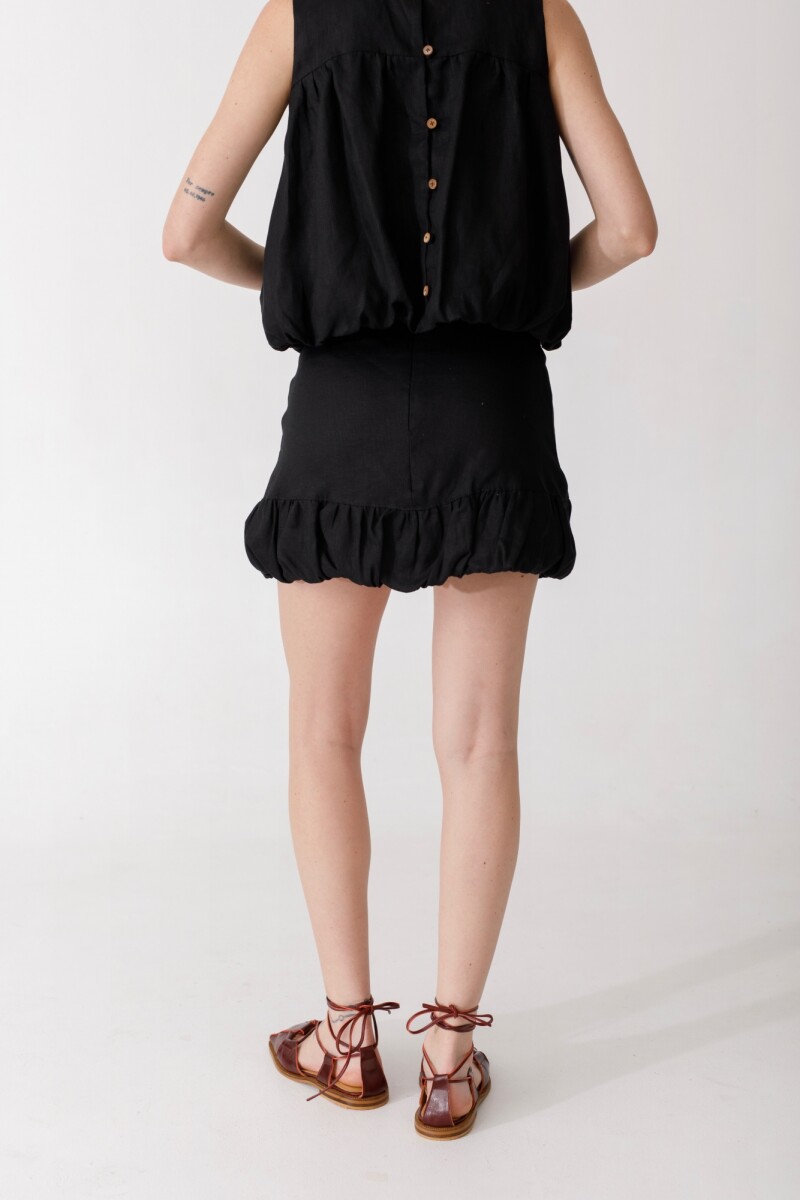 FALDA BALLOON Negro