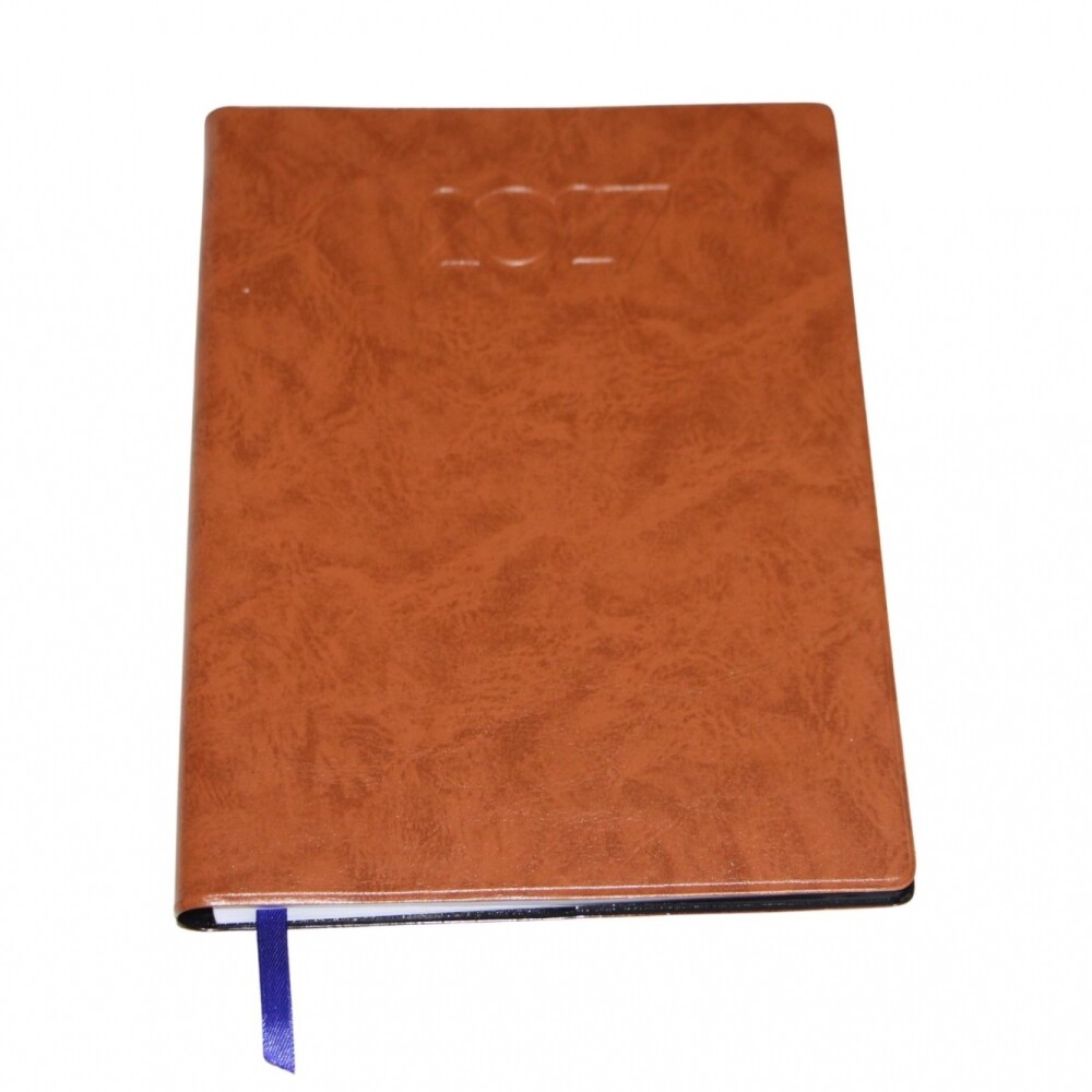 AGENDA ABEZETA 200 CLASICA DEL AÑO TAPA FUNDA COLOR MARRON