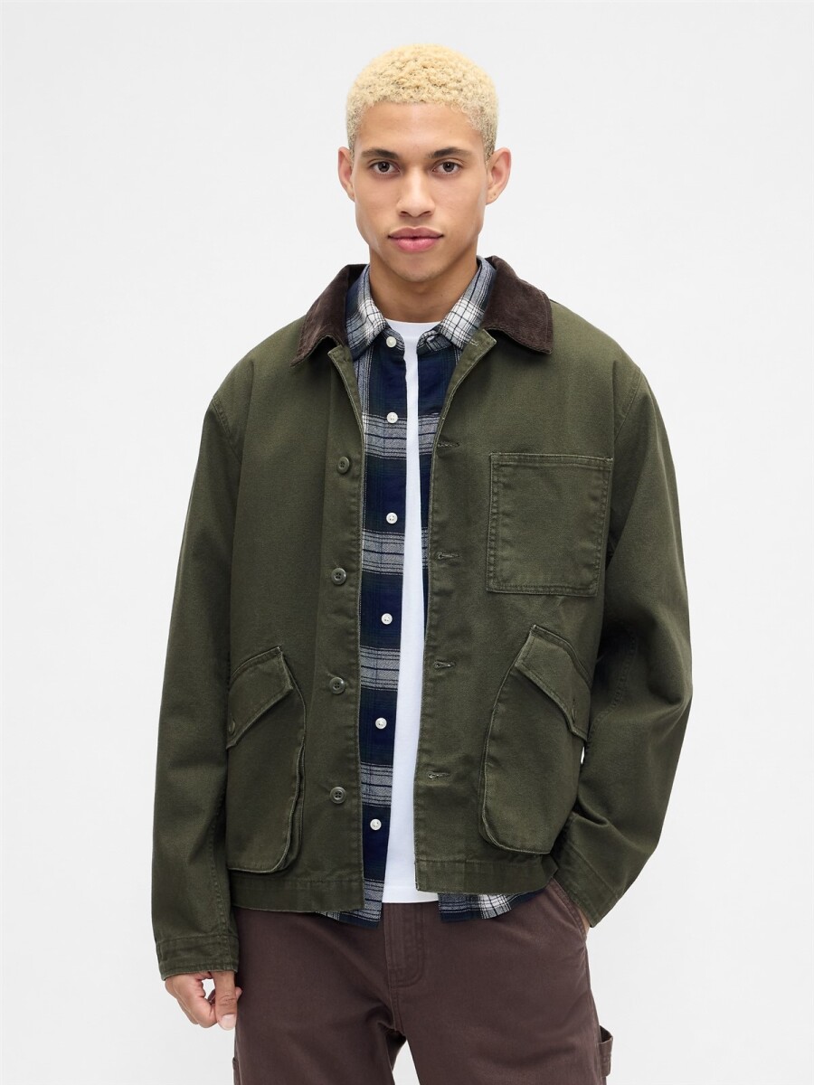 Campera Barn Hombre - Ripe Olive 