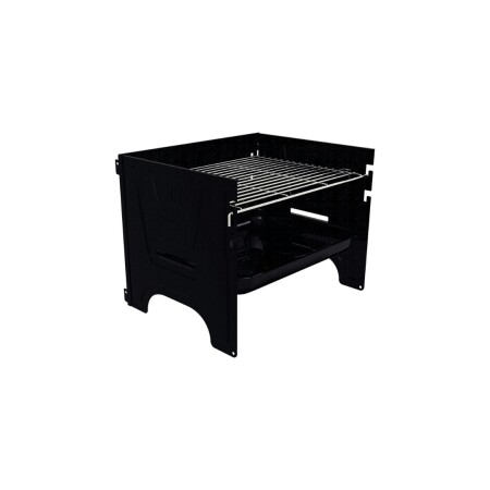 PARRILLERO GRILL A CARBON PORTATIL TRAMONTINA TCP-380 NEGRO