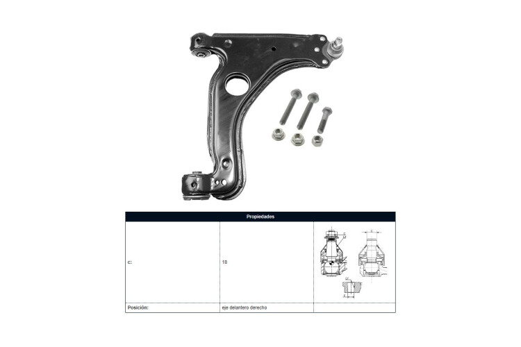 Parilla De Suspension Delantera Chev Zafira 99-12 Der Parilla De Suspension Delantera Chev Zafira 99-12 Der