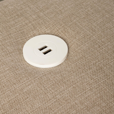 SOFA RETRACTIL 3 CUERPOS TELA NATURAL-BEIGE ATLANTA BEIGE