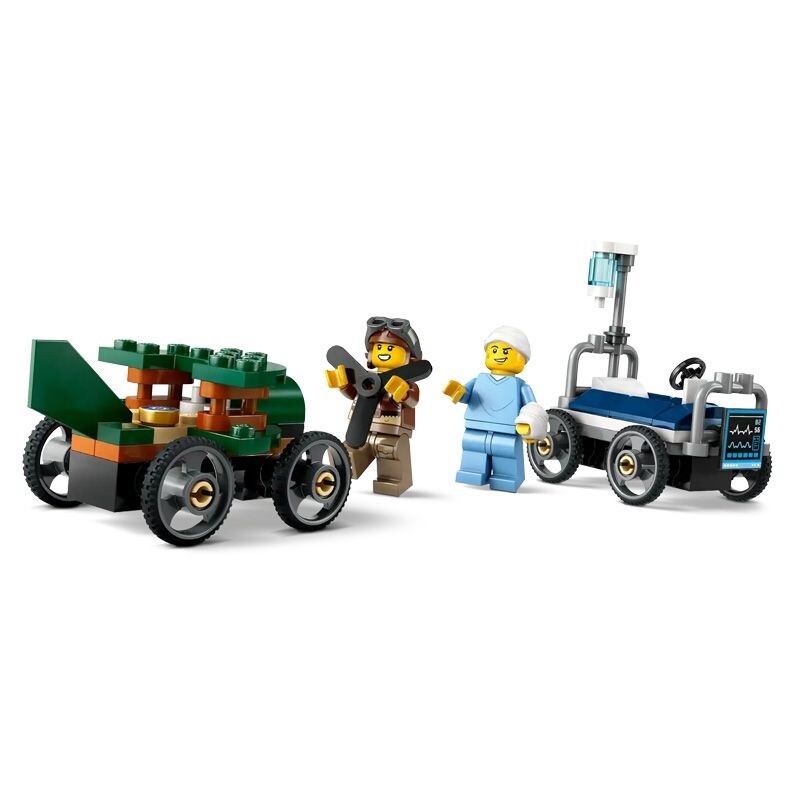 LEGO City Avión vs. Cama de Hospital 5+ LEGO CITY AVION VS CAMA DE HOSPITAL +5