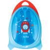 vianda tupper y cubiertos space cohete BUBA azul