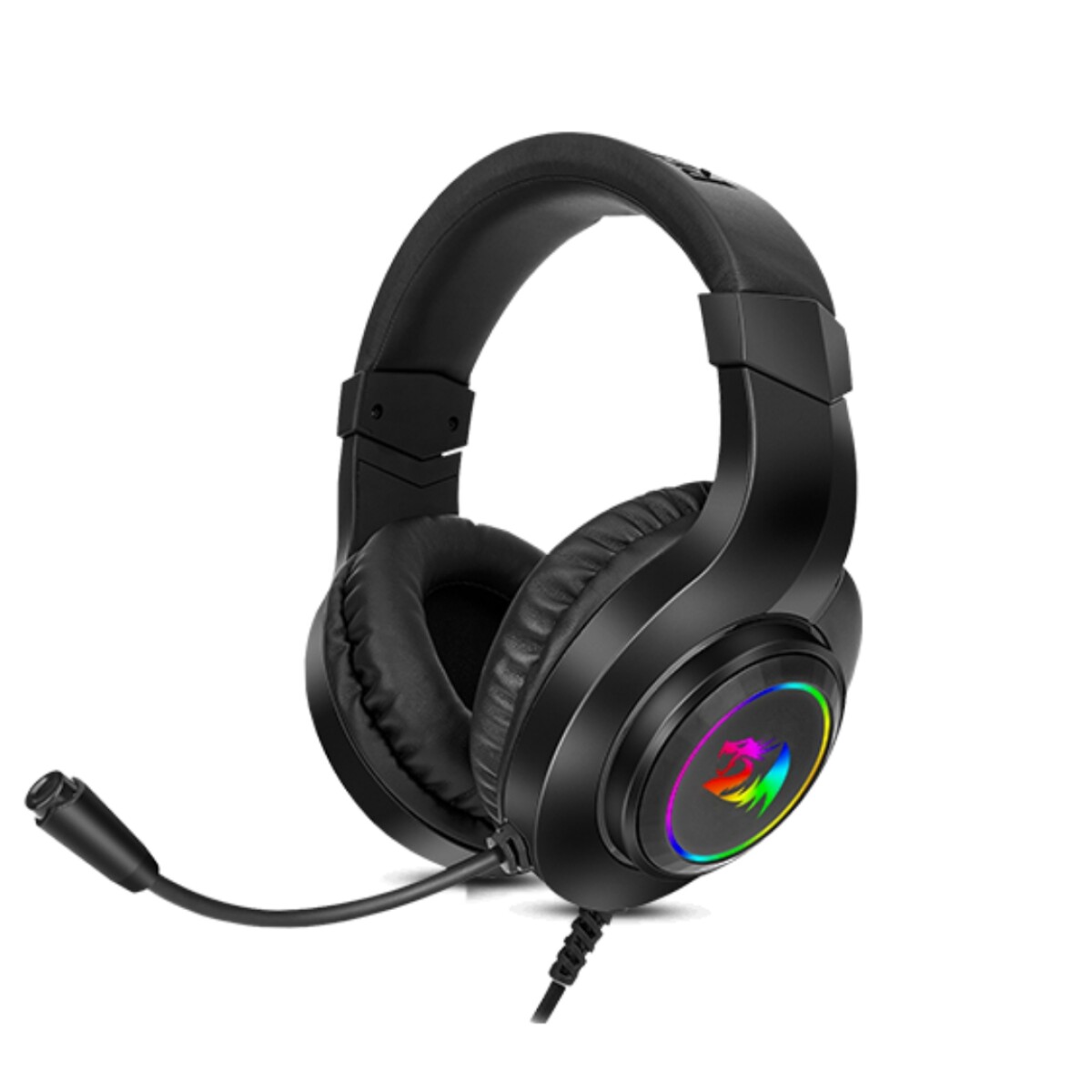 Auricular Gamer Redragon Hylas H260RGB Negro 