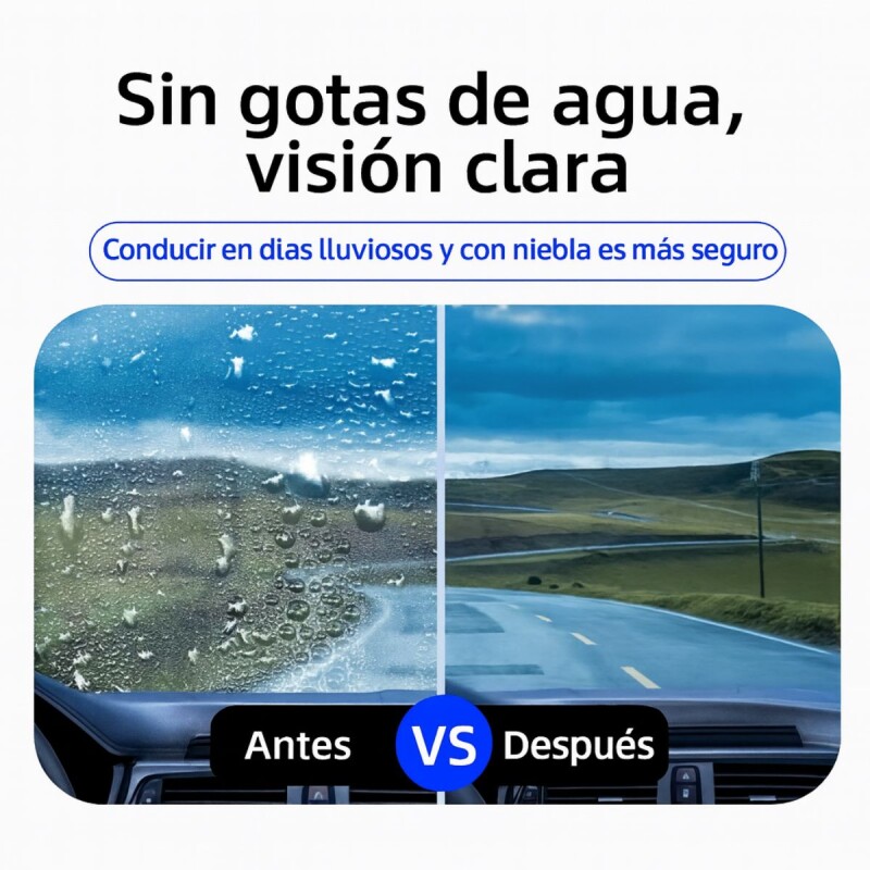 Cepillo Limpiador Auto Vidrio Parabrisas Espejo Aceite Hidrofóbico Cepillo Limpiador Auto Vidrio Parabrisas Espejo Aceite Hidrofóbico