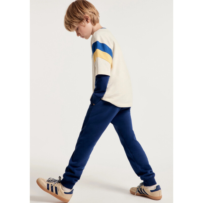 CALCA INFANTIL AZUL MARINHO