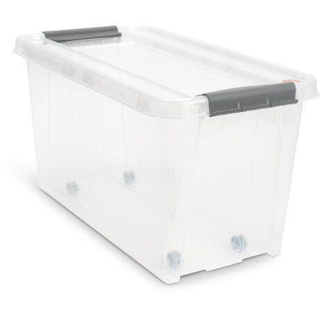 Caja PROBOX 70L con tapa transparente Transparente