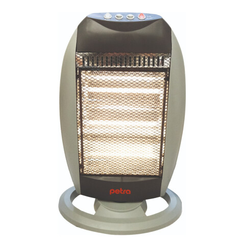 Estufa Calefactor Halógena Oscilante Petra Pet-1200w Estufa Calefactor Halógena Oscilante Petra Pet-1200w