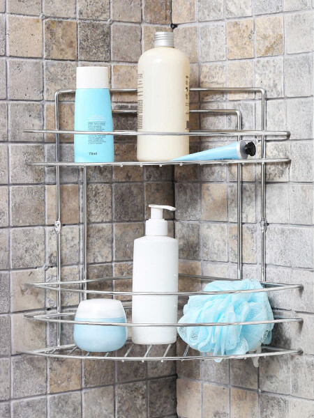 ESQUINERO DUCHA PLATEADO