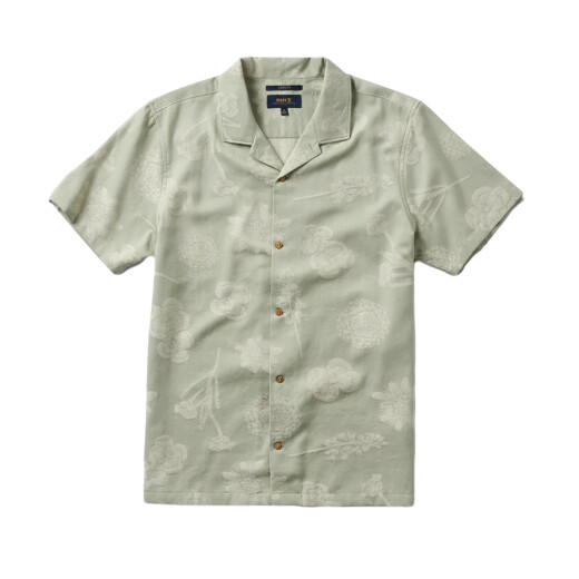 Camisa Roark Gonzo Ss Woven - Verde Camisa Roark Gonzo Ss Woven - Verde