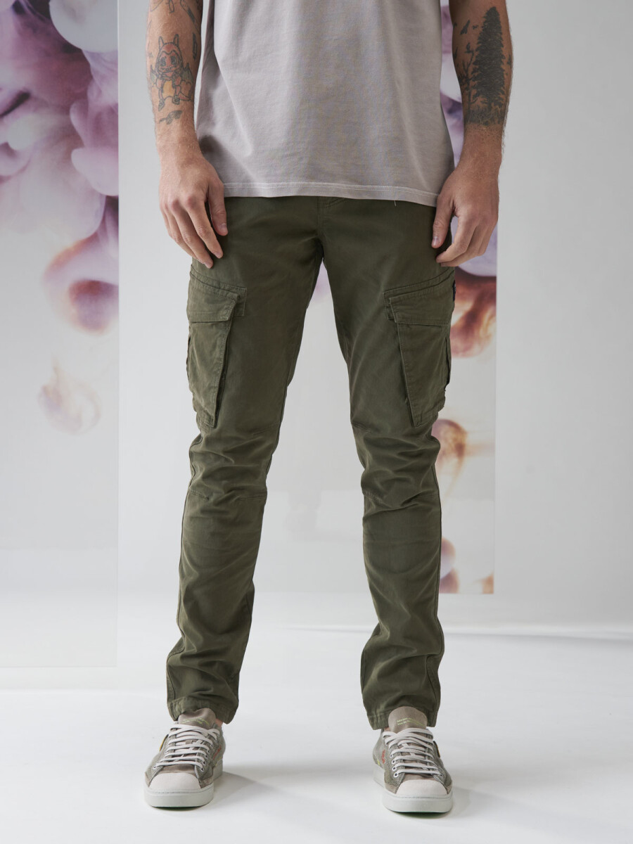 PANT GREENWOOD 8.0 - VERDE OLIVO 