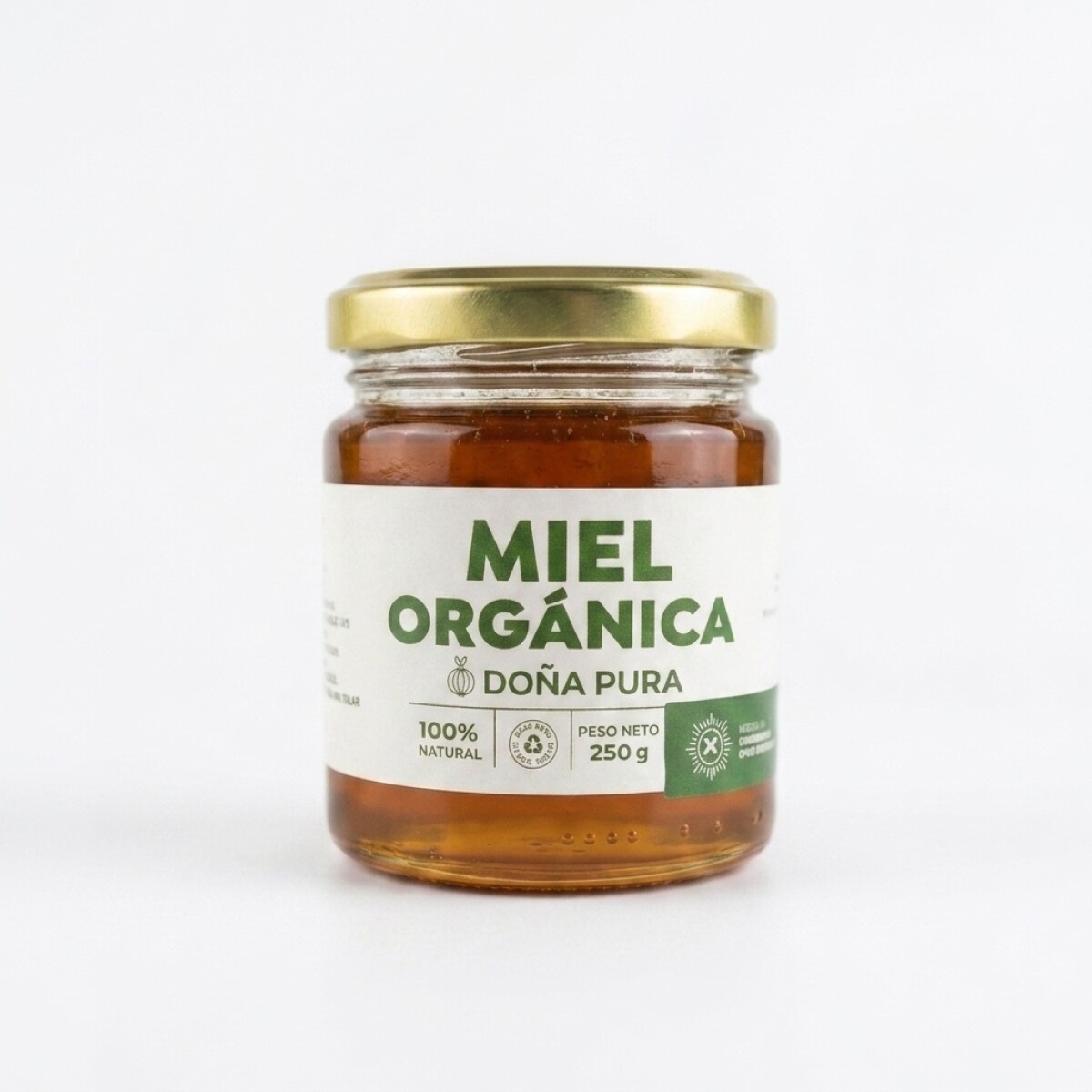 Miel Pradera 250g vidrio Doña Pura 