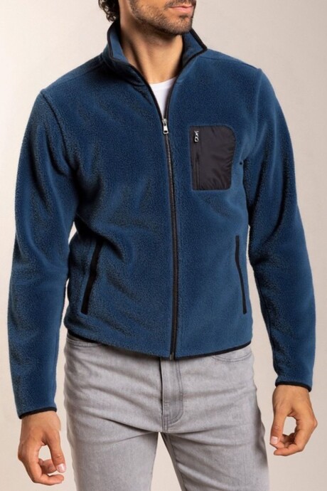CAMPERA ( SHERPA ) GAEL Azul