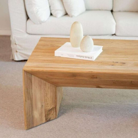Mesa Living Rustica Madera Reciclada