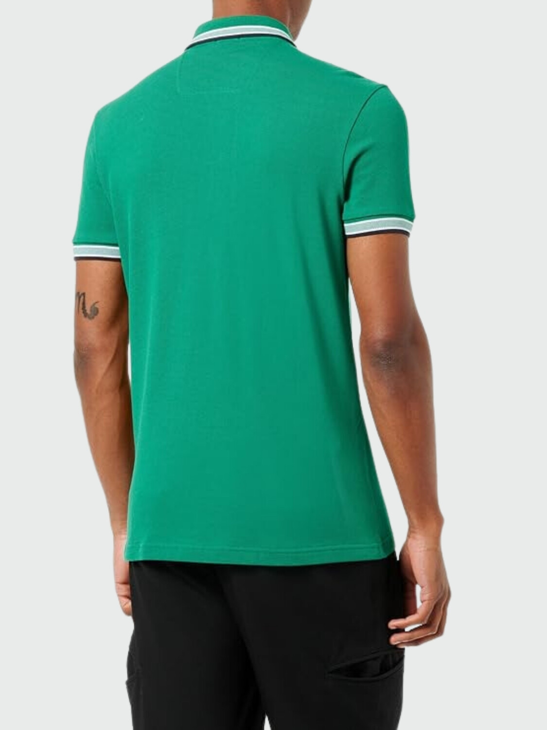 BOSS -Remera polo de algodón, regular fit, PADDY Violeta
