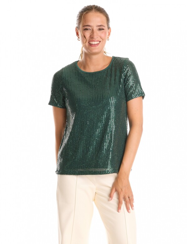 Blusa Lentejuelas VERDE