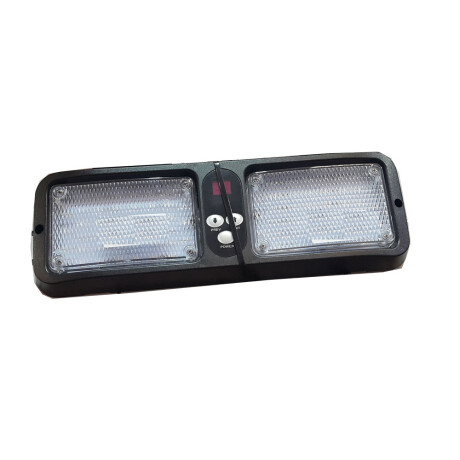 SEÑALIZACION - BALIZA LED LATERAL AMBULANCIA 12V AZUL DOBLE - SEÑALIZACION - BALIZA LED LATERAL AMBULANCIA 12V AZUL DOBLE -