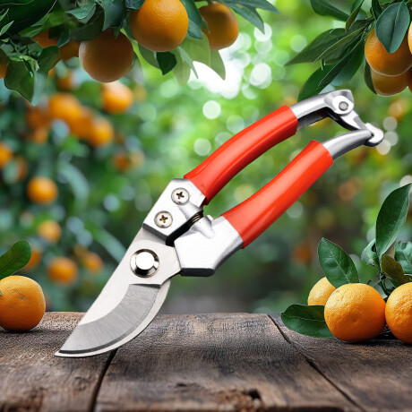 TIJERA PODAR 8 REFORZADA MANGO ALEACION ZINC PRO HARDEN ++ N/a