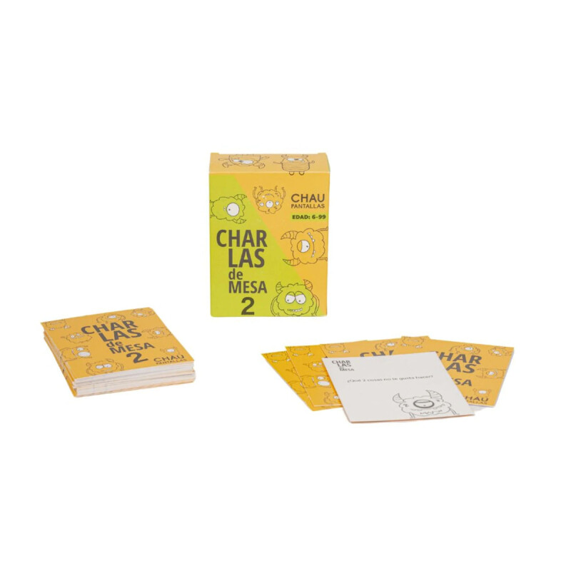 Charlas de mesa 2 Otra ronda Chau Pantalllas Charlas de mesa 2 Otra ronda Chau Pantalllas