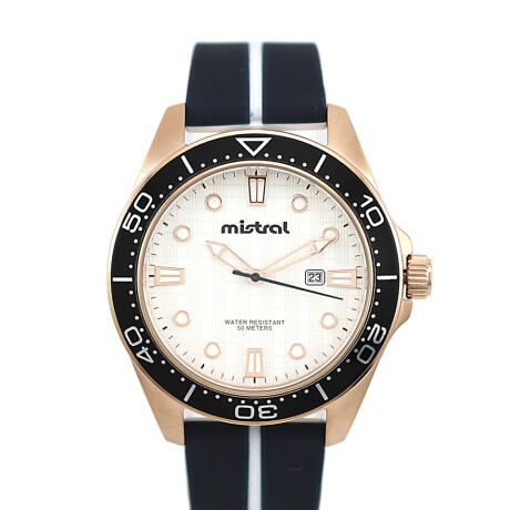 Reloj Mistral Fashion Silicona Negro 0